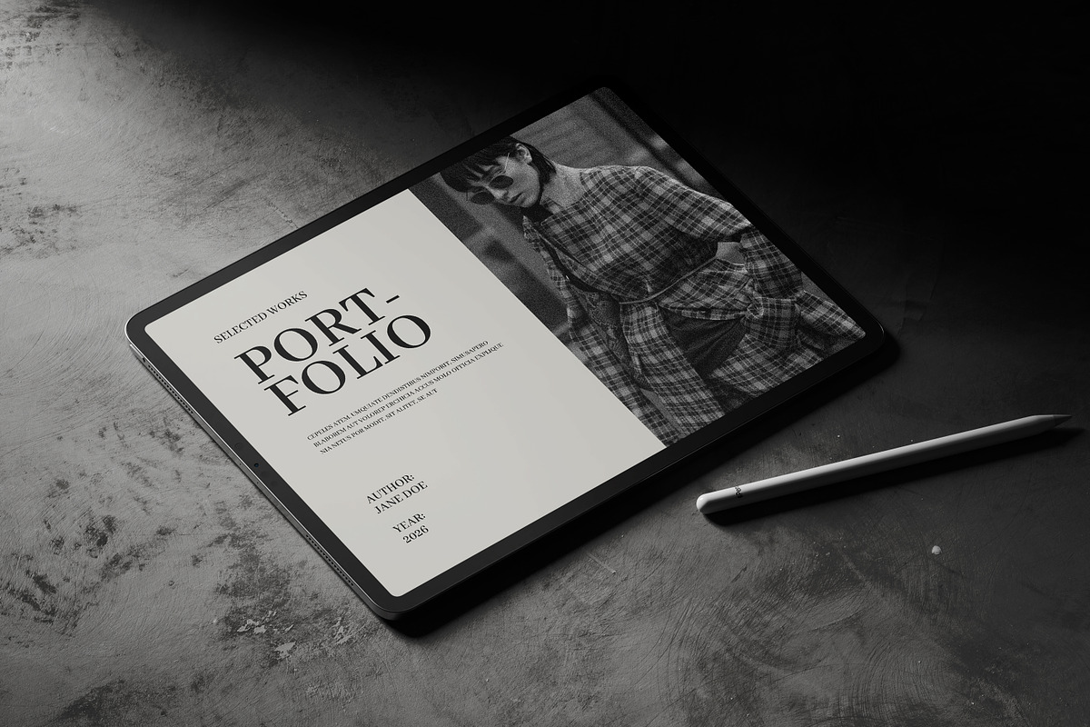 Brochure Portfolio Template, a Brochure Template by Artisan Vibes (Photo 4 of 8)