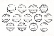 Family Monogram Frames SVG Bundle, an Object Graphic by Dasagani (Thumbnail 2 of 8)