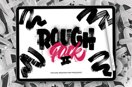 RoughPack 2 – Procreate Brushes