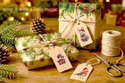 Christmas Woodland Watercolor Set, a Seasonal Illustration by Where summer is (Thumbnail 4 of 11)