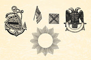 ARMAMENT - Vintage Illustration Pack, a Graphic by AndrewPixel (Thumbnail 4 of 11)
