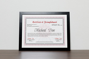 Certificate Template