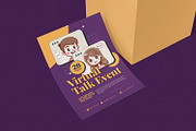 Virtual Talk Party Invitation, an Invitation Template by Esensifiksi.studio (Thumbnail 2 of 2)
