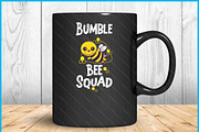 Bumble Bee Squad Honey Bumblebee SVG, a Graphic by Creativeusart (Thumbnail 2 of 4)