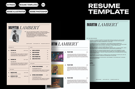 Creative Resume Template KIT