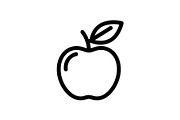 Apple Fruit Vector Icon Bundle, an Illustration by musafir_fashion (Thumbnail 24 of 49)