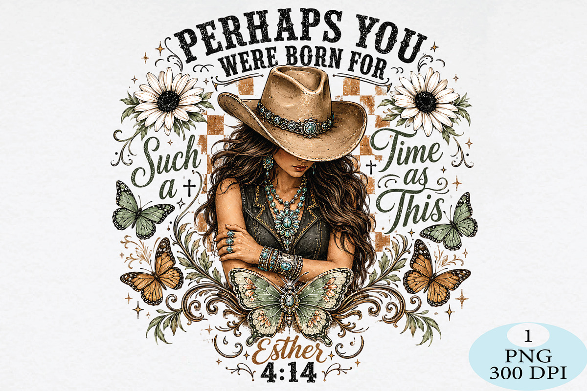 Perhaps You were Born for Such PNG, a Seasonal Illustration by Daily.Designs (Photo 1 of 5)