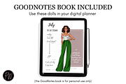 Fashion Girl 57 clipart png, an Illustration by Parinaz Wadia Design (Thumbnail 7 of 9)