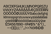 Gilgan - Modern Sans, a Sans Serif Font by Viswell (Thumbnail 9 of 9)