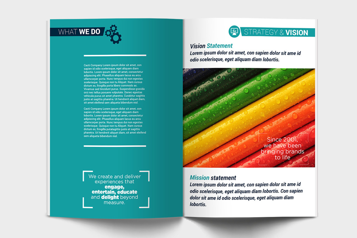 Corporate Profile, a Magazine Template by Red Cactus Creative (Photo 2 of 6)