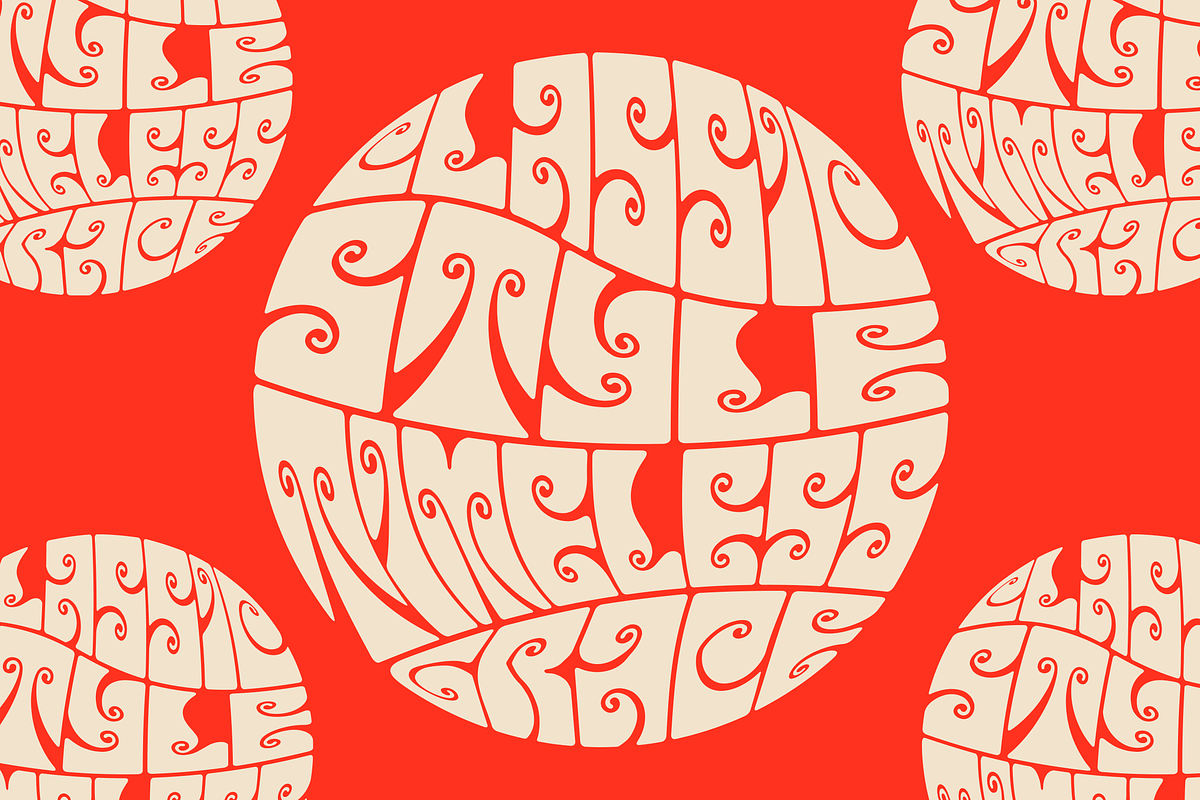 Serenity | Squared Retro Font, a Symbol Font by Ardana Creative (Photo 2 of 5)