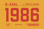 Unite - Vintage Geometric Font, a Sans Serif Font by Luna Shop (Thumbnail 4 of 6)