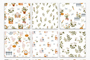 Goose + BONUS 80 elements, a Pattern Graphic by Lineli (Thumbnail 4 of 13)