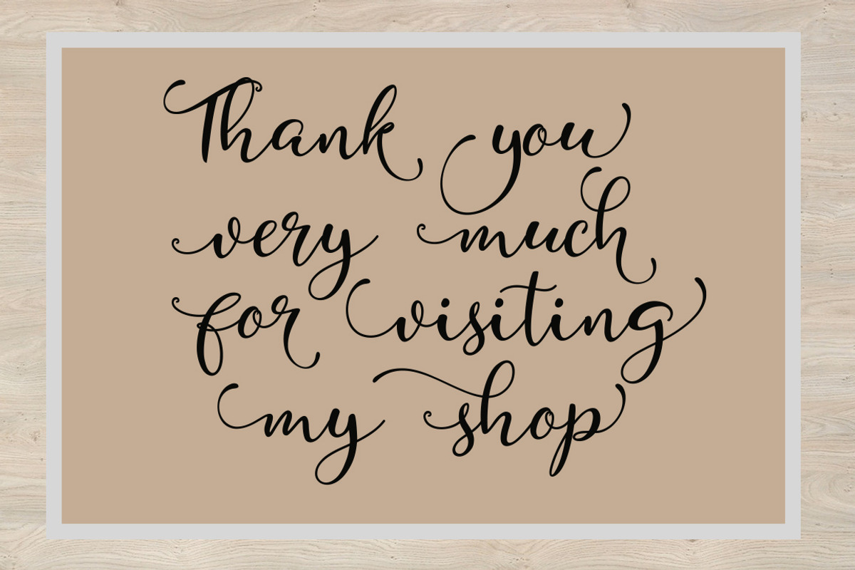 Asnitta, a Script Font by yanindesign (Photo 9 of 9)
