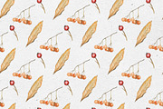 Autumn vibes. Watercolor set, a Decorative Illustration by Maria's little shop (Thumbnail 9 of 10)