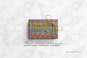 Retro geometric vector patterns, a Pattern Graphic by Palette Pursuit (Thumbnail 5 of 5)