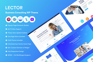 Business Consulting WordPress Theme.