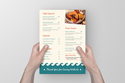 Seafood Restaurant Menu, a Flyer Template by Annora Studio (Thumbnail 5 of 6)