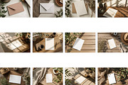 White Card Mockup Bundle, a Mockup by VetalStock (Thumbnail 3 of 3)