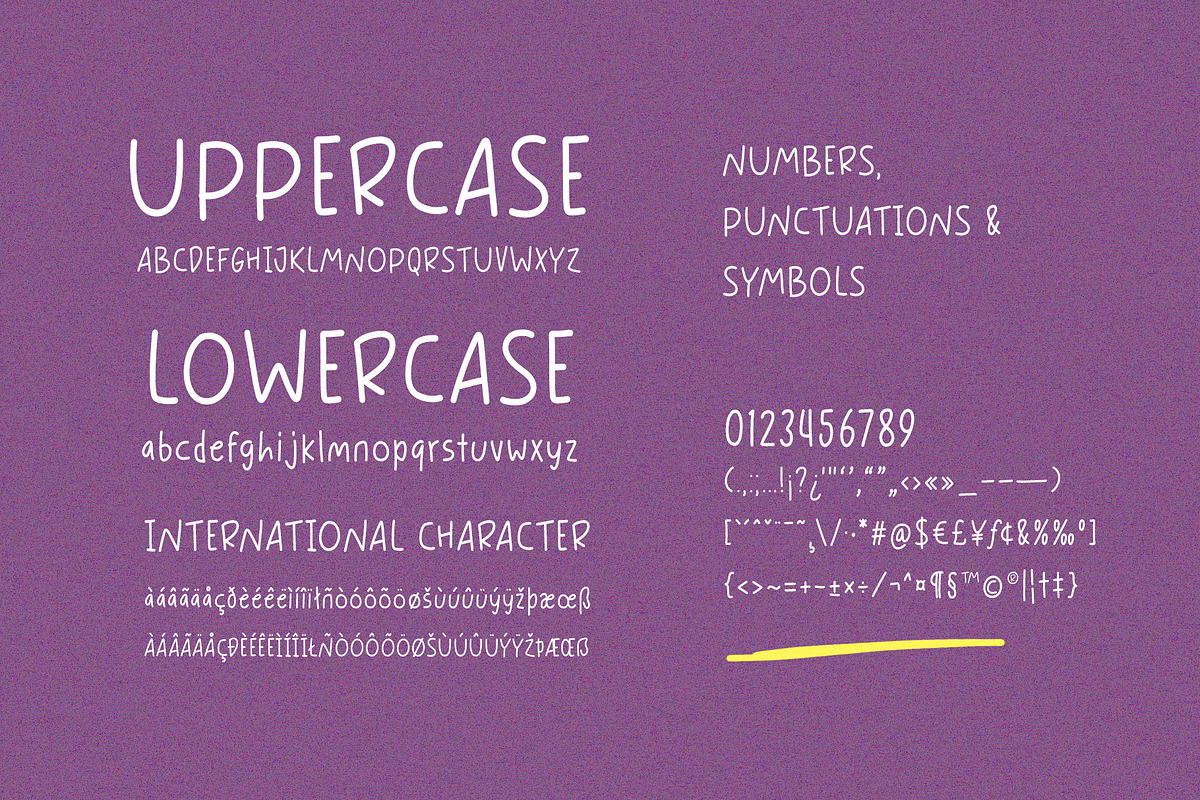 Comic Note a Handwriting Font, a Handwritten Font by Tera Asset Garage (Photo 4 of 7)