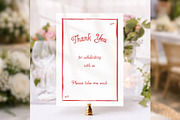 Wedding Favors Card Canva bd002, a Card Template by TyphoonStudio (Thumbnail 5 of 8)