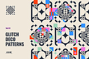 Glitch Deco Patterns Vol. 01, a Pattern Graphic by dvtchk (Thumbnail 4 of 4)