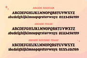 ARCADE Font, a Font by Cameron Humphries (Thumbnail 10 of 10)