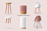 3D Workspace Scene Creator, an Object Graphic by Polar Vectors (Thumbnail 5 of 9)