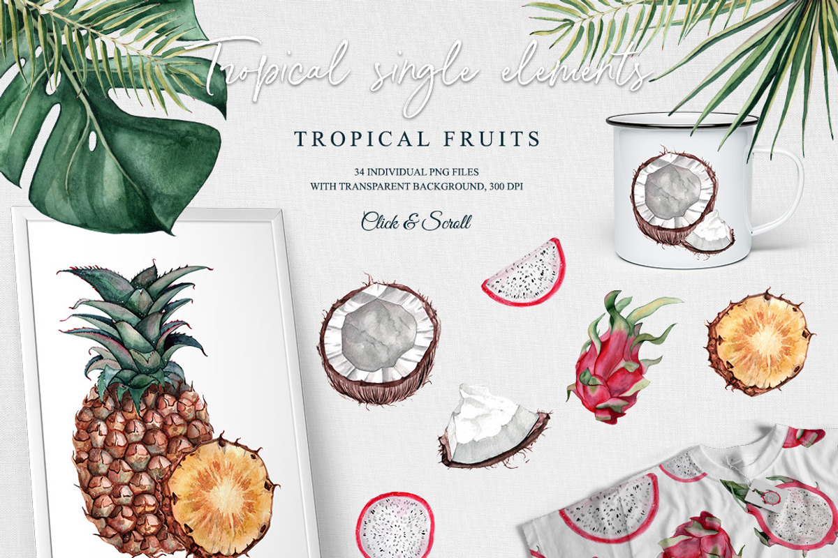 Tropical Boom, an Illustration by CrystalinaShop (Photo 4 of 7)