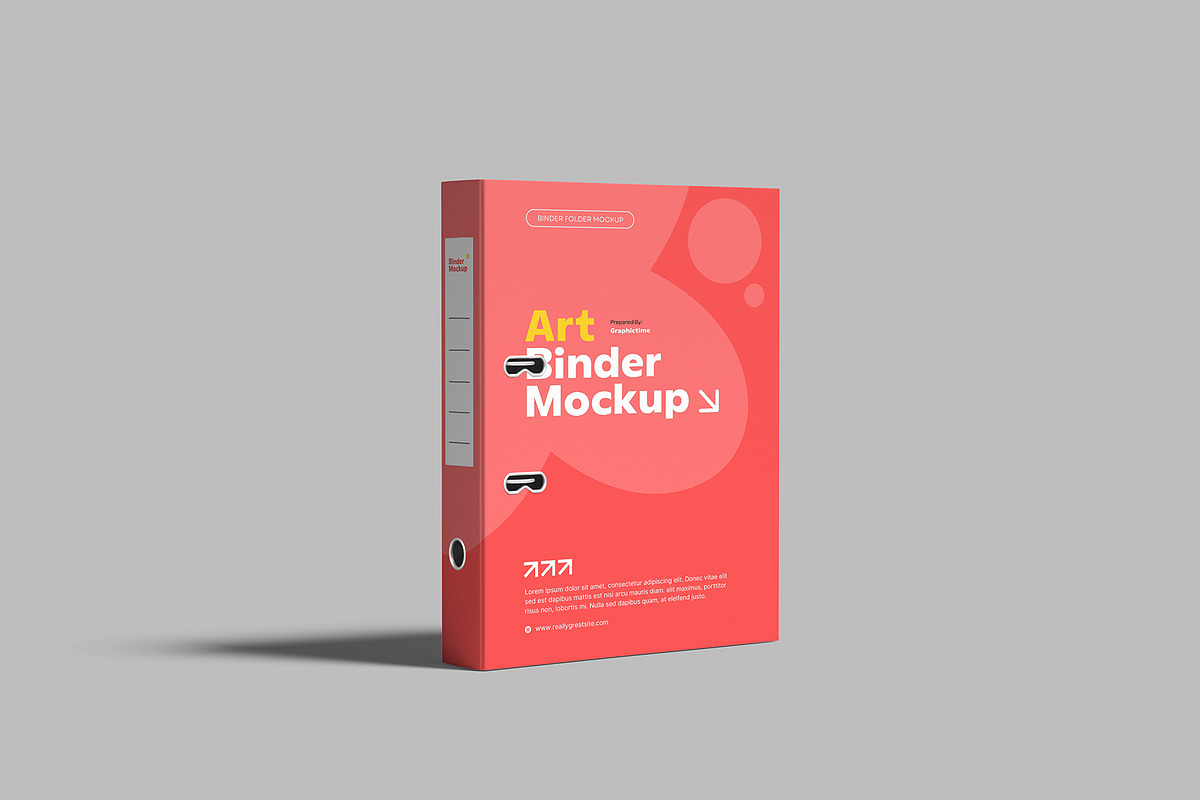 Binder Folder Mockup, a Books & Magazine Mockup by graphictime (Photo 5 of 10)