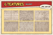 Marvelous Vintage Comics Bundle, a Brushes & More by pixelbuddha.net (Thumbnail 12 of 13)