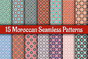 Moroccan Seamless Patterns, a Pattern Graphic by dacascas (Thumbnail 1 of 5)