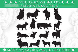 Corgi Dog Svg, Corgi, Dog Svg, an Object Graphic by VectorWorlds