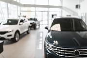 Blurred dealership store interior with modern new cars, free space. Vehicle pur, a Photo by Prostock-Studio (Thumbnail 2 of 2)