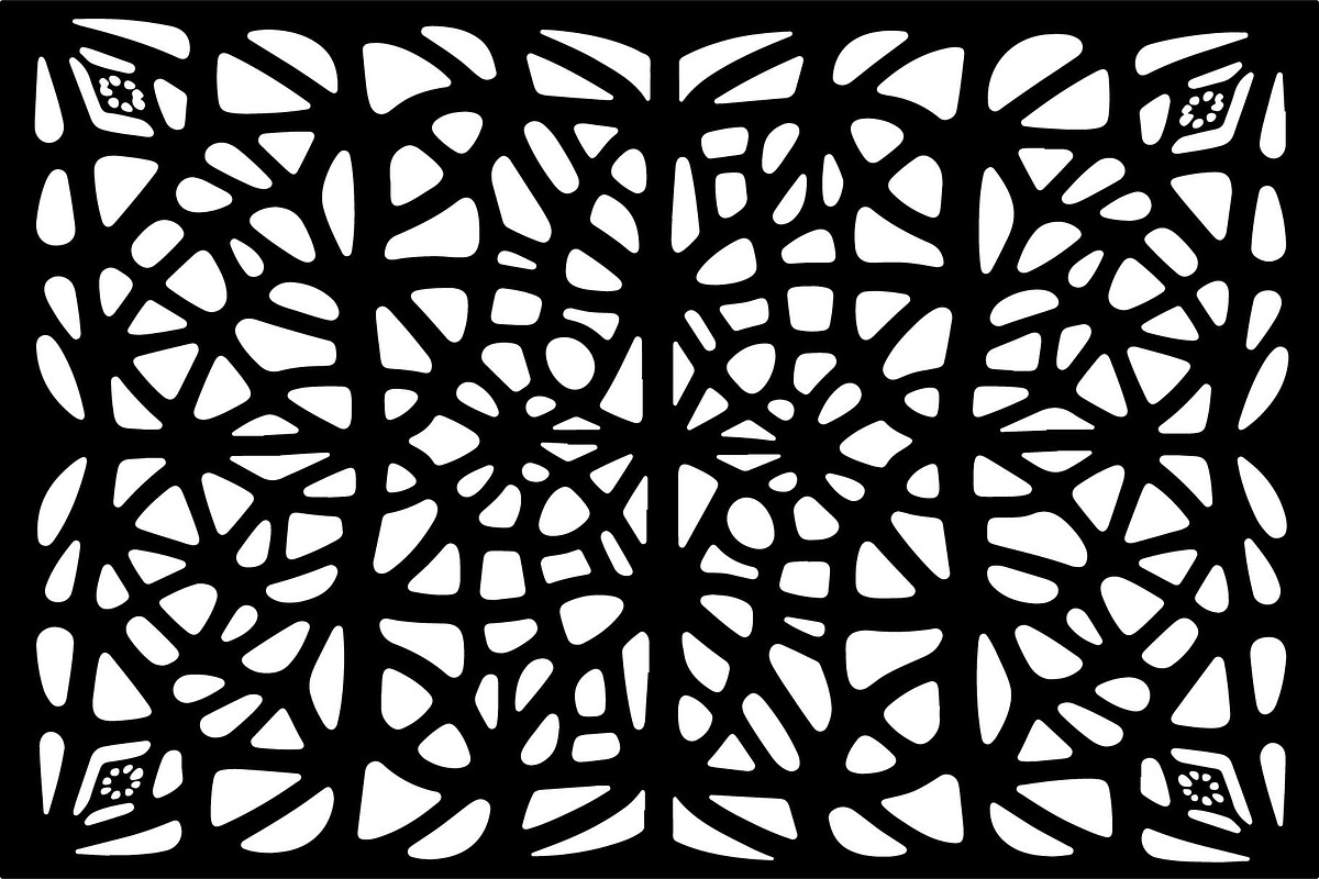 Geometric Laser Cut Panel Set, an Object Graphic by Designer_Momina (Photo 5 of 13)