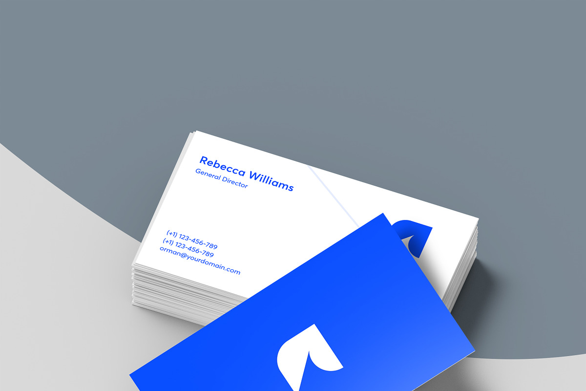 Realistic Business Card Mock-up, a Print Template by Propex (Photo 5 of 10)