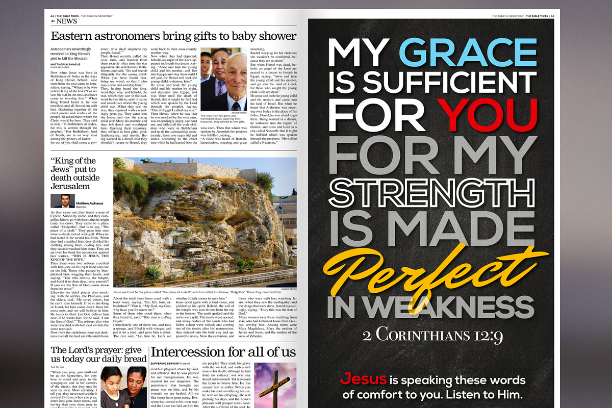 5 Newspaper Style Templates Bundle, a Magazine Template by Newspaper Templates (Photo 4 of 11)