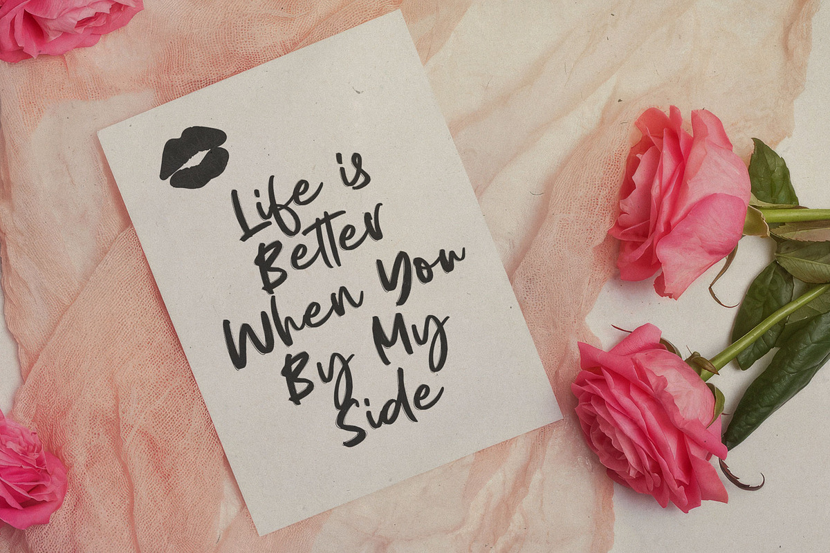 Garemy Handwritten Brush Font, a Handwritten Font by RantautypeStudio (Photo 6 of 15)