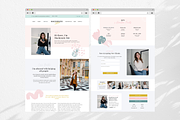 Business Website & Sales Page Bundle, a Landing Page Template by Sugar Studios (Thumbnail 5 of 11)