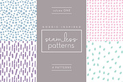 Nordic Seamless Patterns - Vol 1, a Pattern Graphic by Kanga & Moose (Thumbnail 1 of 5)