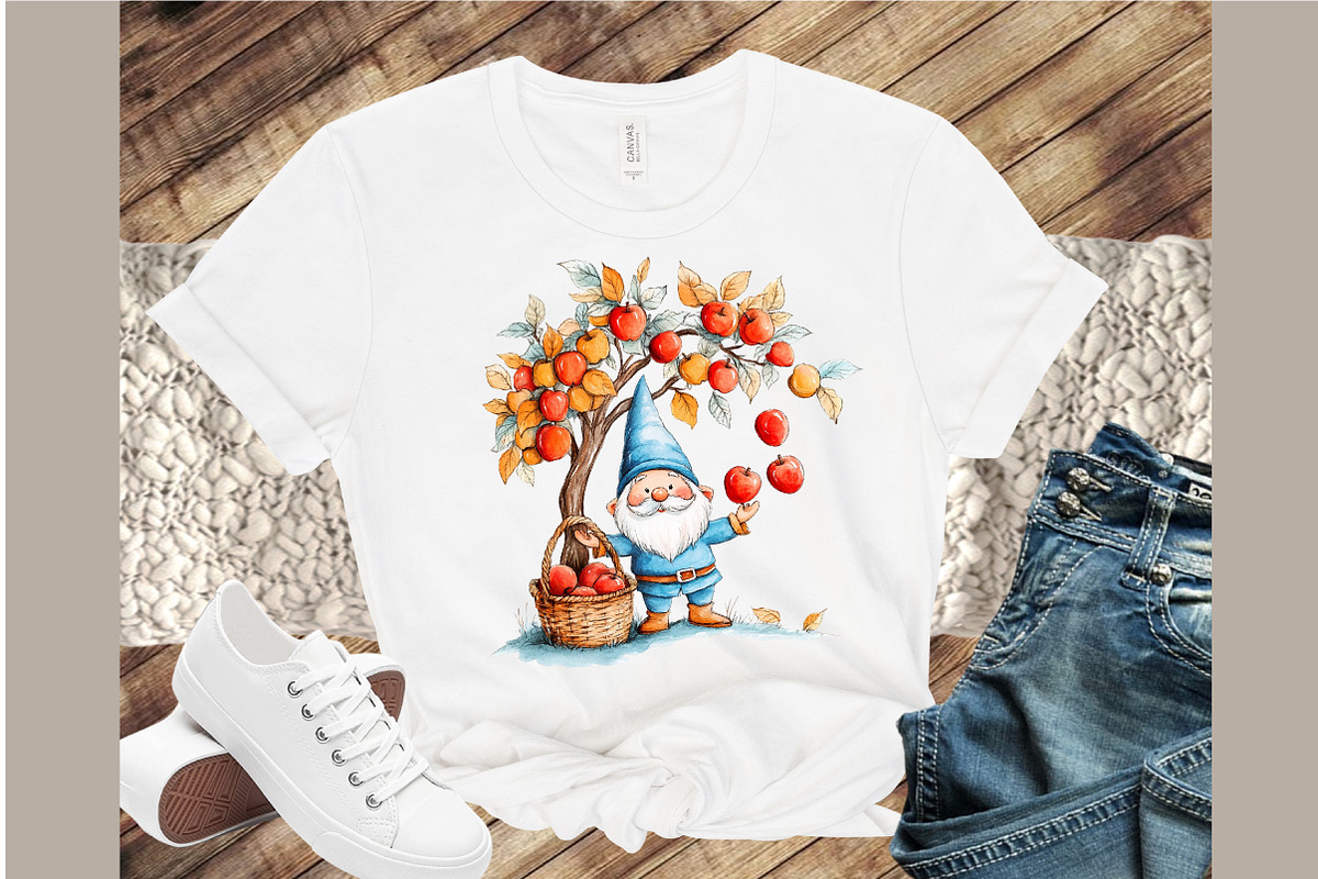 Fall Autumn Gnomes, Gnome Clipart, an Illustration by Sublimation Artist (Photo 4 of 6)