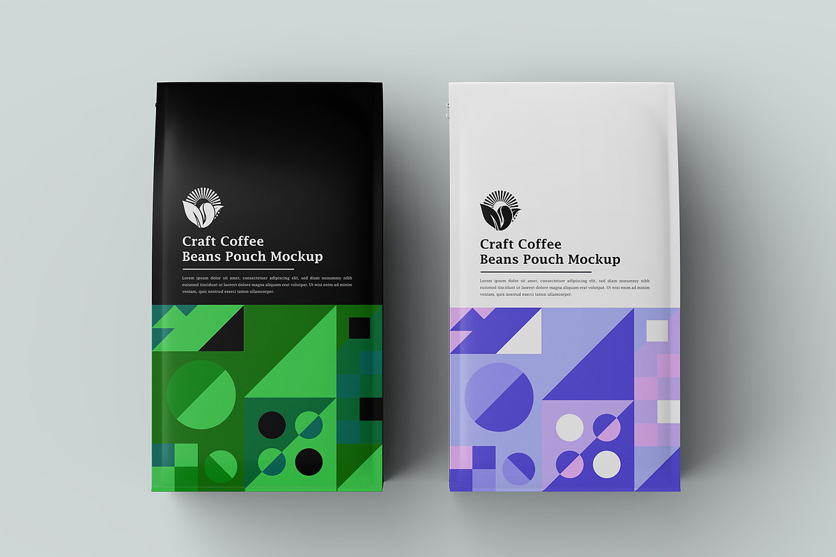 Food or Coffee Pouch Bag Mockup, a Cups & Container Mockup by Ram Studio LLC (Photo 2 of 23)