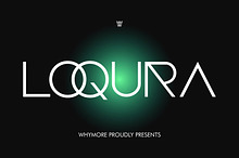 Loqura – Sleek Futuristic Logo Font