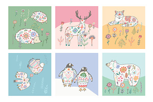 Scandi Folk Animals