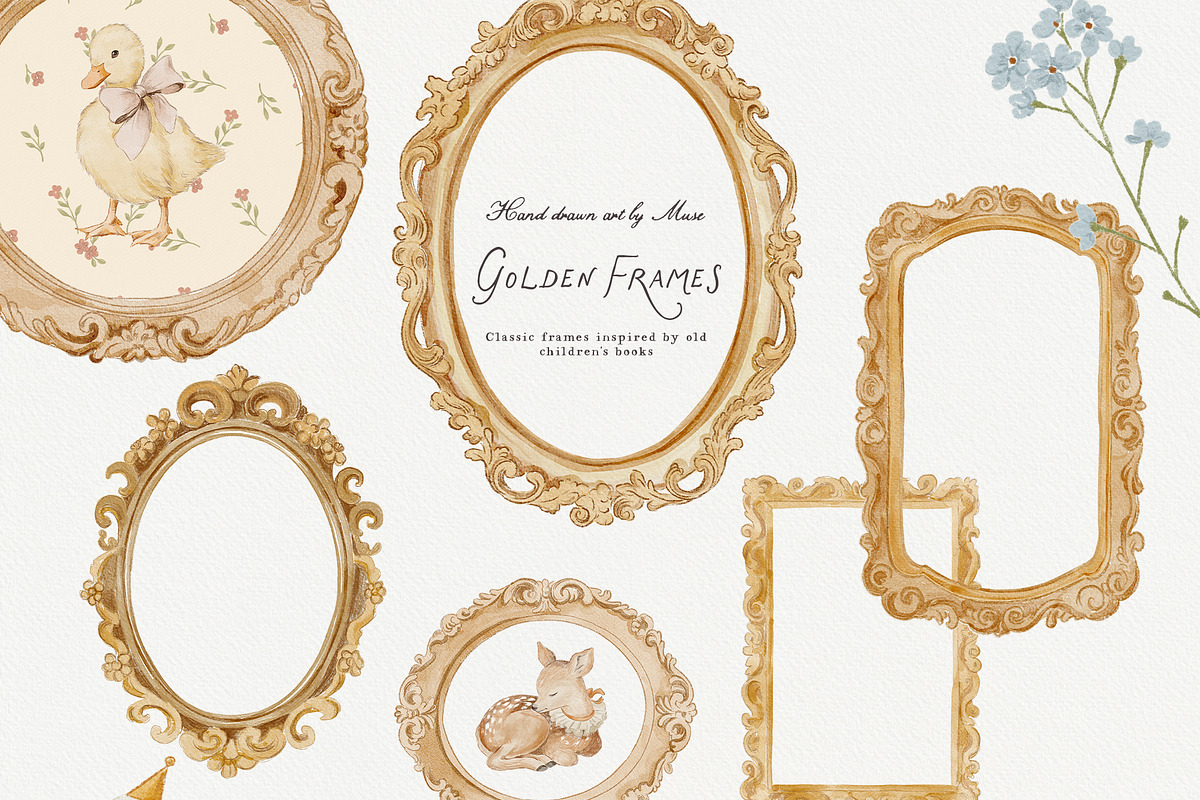 The Gentle Storybook Vintage Prints, a Background Graphic by Muse Artist (Photo 6 of 26)