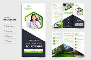 Medical Tri Fold Brochure Template