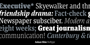 Askan Slim, a Serif Font by Hoftype (Thumbnail 11 of 14)