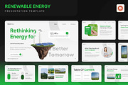 Renewable Energy PowerPoint, a Presentation Template by Annora Studio (Thumbnail 1 of 7)