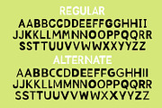 Mixerato! Imperfect Sans Serif, a Handwritten Font by Viswell (Thumbnail 7 of 10)