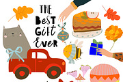 Birthday Gifts. Cats Riding in Cars, a Transportation Illustration by Maria Starus (Thumbnail 1 of 3)